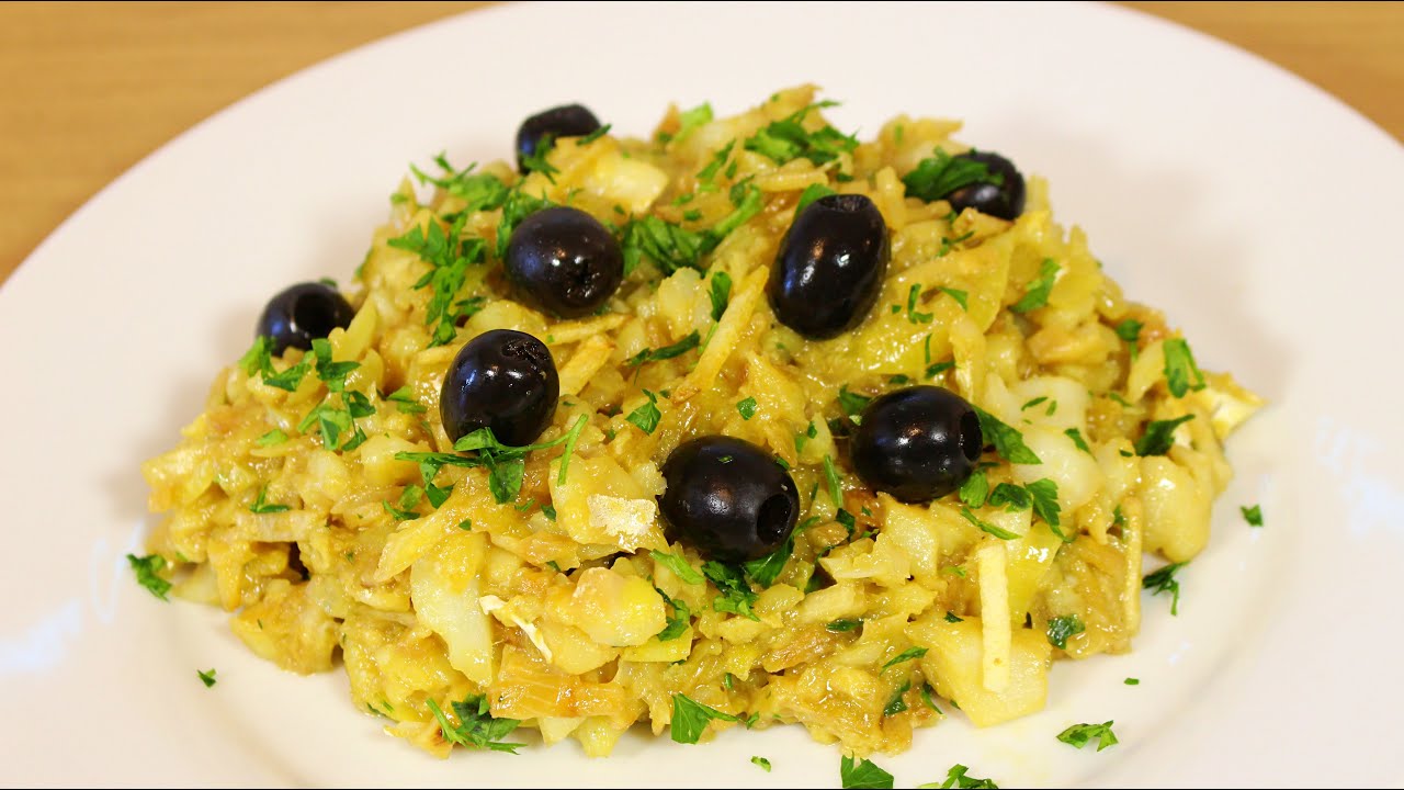 ✅ Bacalao à Brás o Bacalao Dorado ¡¡en 10 minutos!!