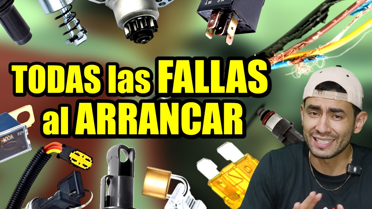El Auto NO ARRANCA?- TODAS las FALLAS y SOLUCIONES para prenderlo | Causas y RUIDOS de ENCENDIDO 💥