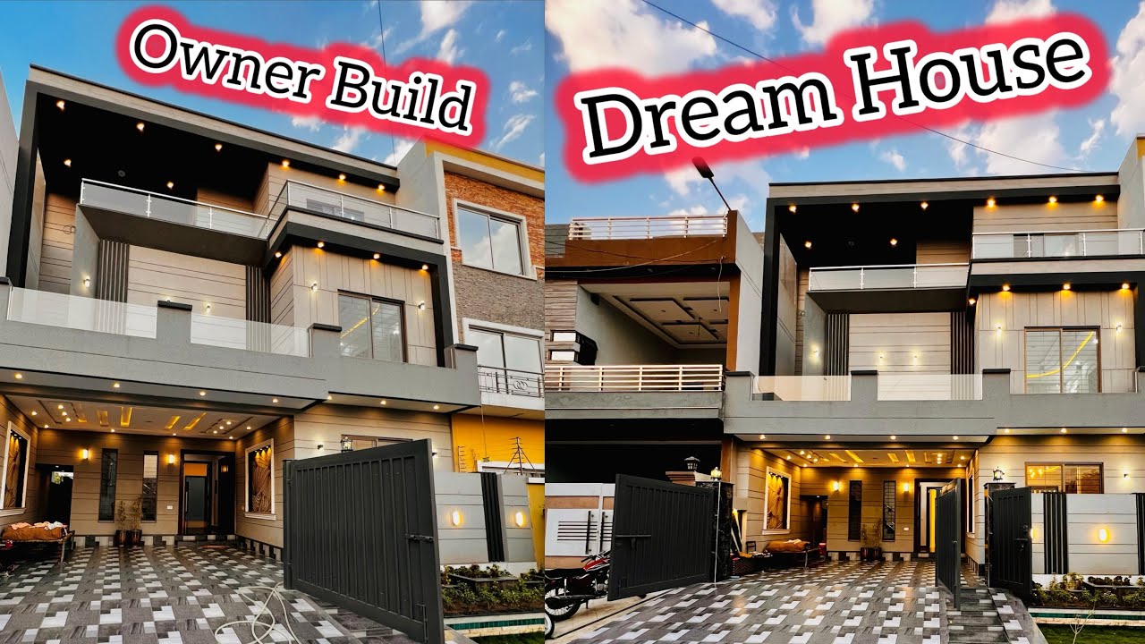 10 Marla Owner Build Luxurious Modern Design House For Sale In Lahore | House design in Pakistan