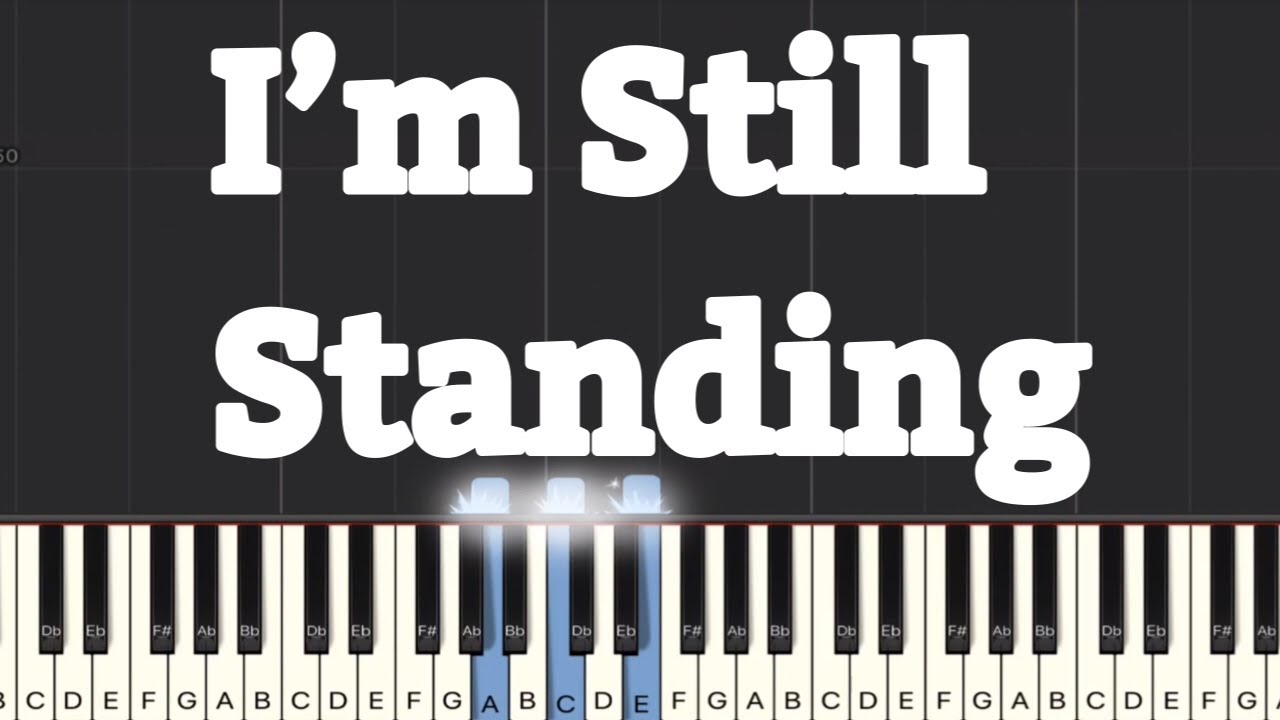 Elton John - I’m Still Standing Piano Tutorial | Medium