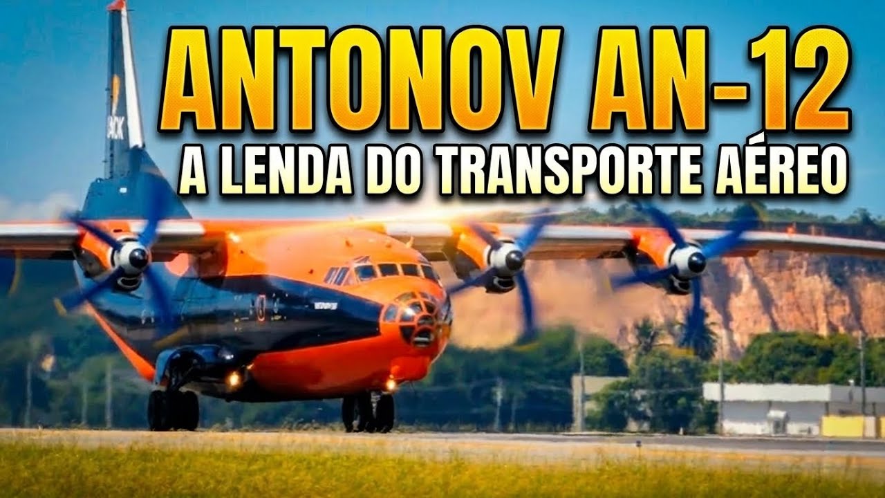 Antonov AN-12 (UR-CEZ) A lenda.