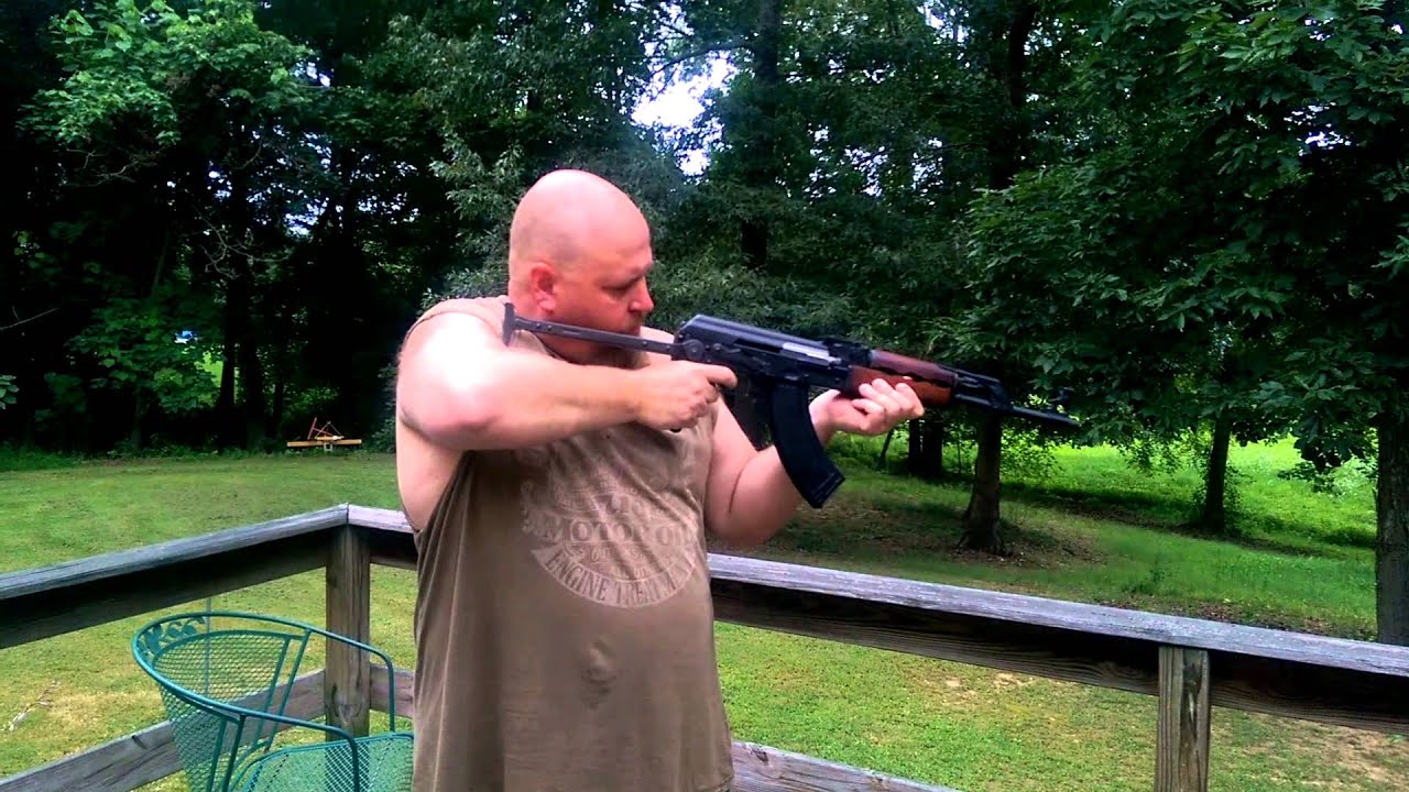 Yugo M70 AB2 test firing with Mark AK-fn47