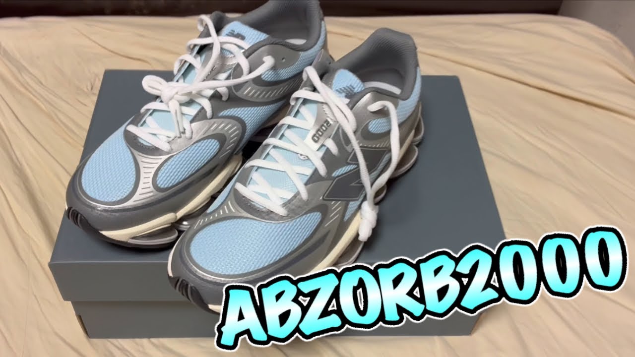 【New Balance】ABZORB 2000 Blue/Grey/Creamを見る【スニーカー】【良き…】