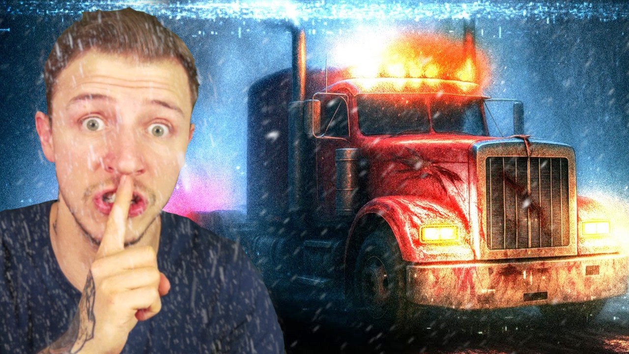 Ich bin LKW Fahrer und dann wird es Gruselig 😭