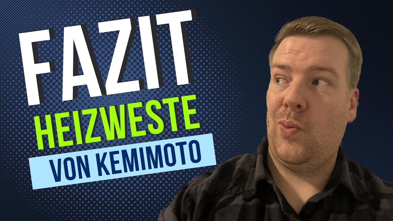 Fazit zur Heizweste von Kemimoto Izzyzone | Motorrad Heizweste | Heizwesten Test #kemimoto #izzyzone