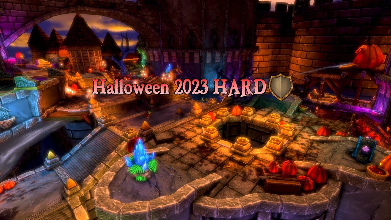 Halloween 2023 [Hard] map - Dungeon Defenders