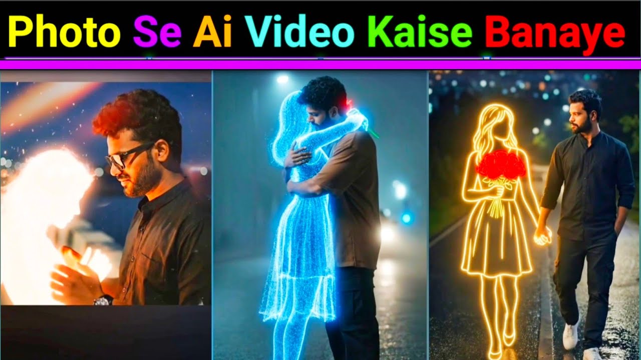 Girl & Boy Ai Hug Wala Video Editing | AiVideo Kaise Banaye | Couple Ai Hug Video Editing in hindi