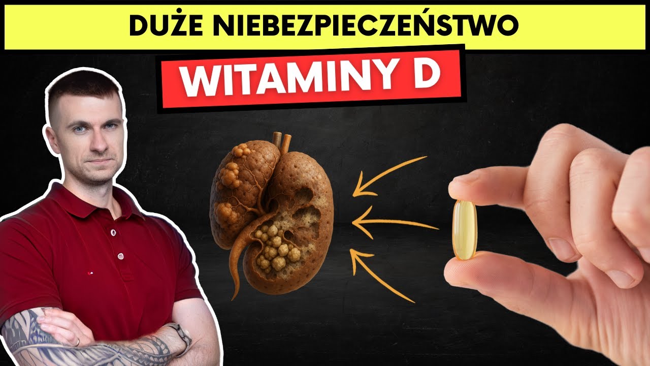 NIEBEZPIECZEŃSTWO związane z WITAMINĄ D,  którego lekarze często nie tłumaczą!
