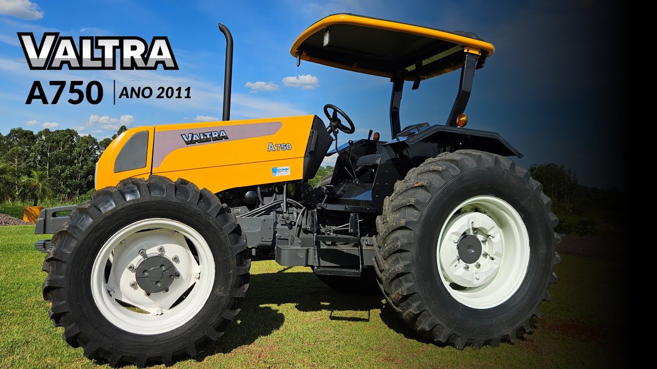 Trator VALTRA A750 - 4×4 - ANO 2011