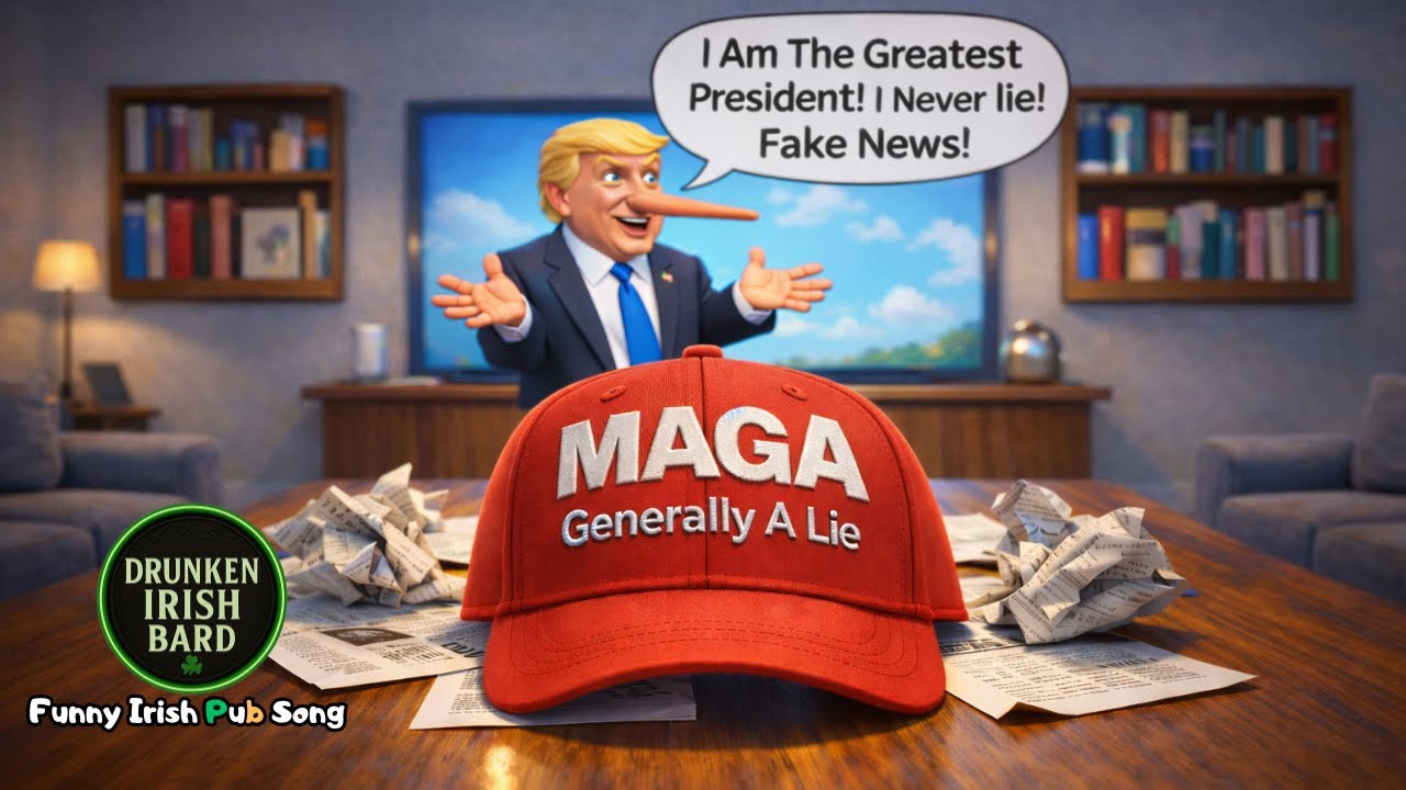 He Is the Biggest Liar in the Whole Wide World – A Funny Irish Pub Song