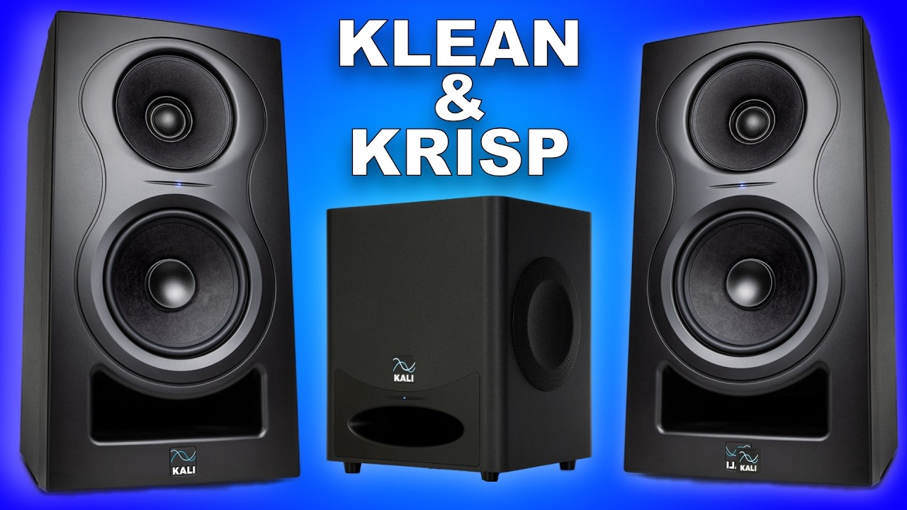 Studio Upgrade - Kali Audio IN-8 V2 Powered Studio Monitors and WS-6.2 Powered Subwoofer
