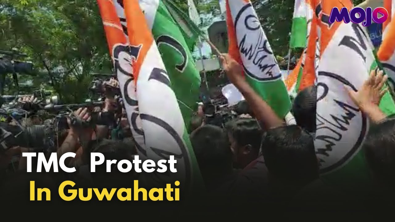 Maha Political Crisis | TMC Workers Protest Outside Hotel Hosting Rebel Shiv Sena MLAs, Detained