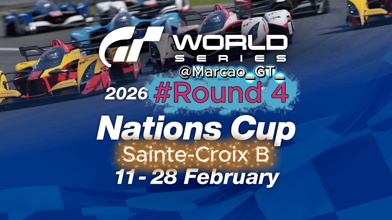 [GTWS   Nations Cup 2026]  #SainteCroix  Round4  @Marcao_GT_