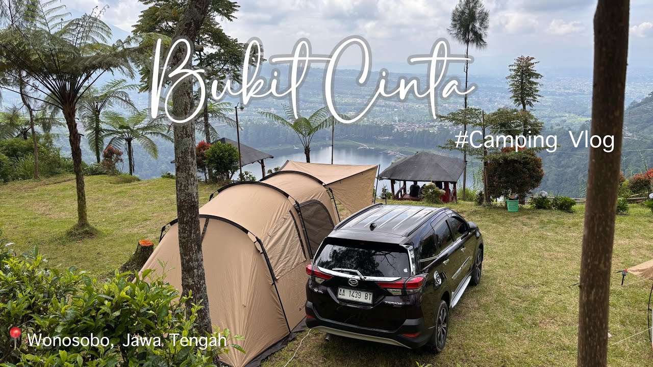 CAMPING DI PUNCAK TELAGA MENJER - BUKIT CINTA WONOSOBO JAWA TENGAH