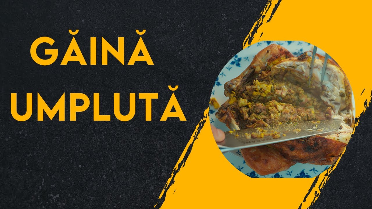 Găină umplută