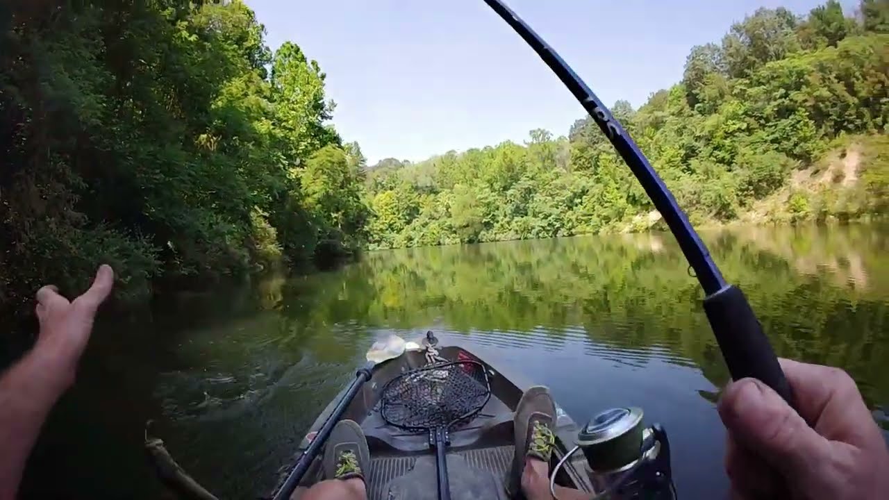 Old Strip mine ponds are loaded with bass!