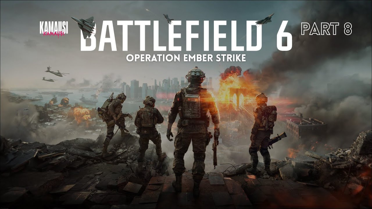 Battlefield 6 Campaign - Mission 8 : Operation Ember Strike (Normal Difficulty)