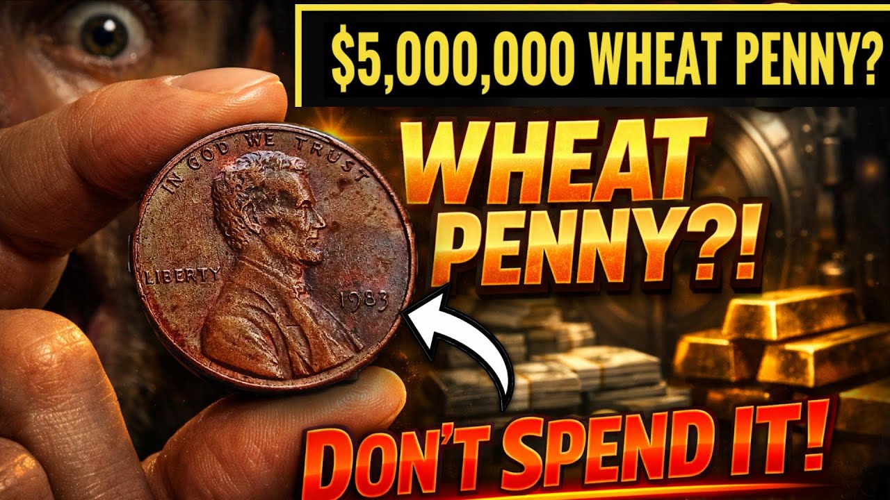 $5‚000‚000 WHEAT PENNY!! – DON'T SPEND THIS US COIN!