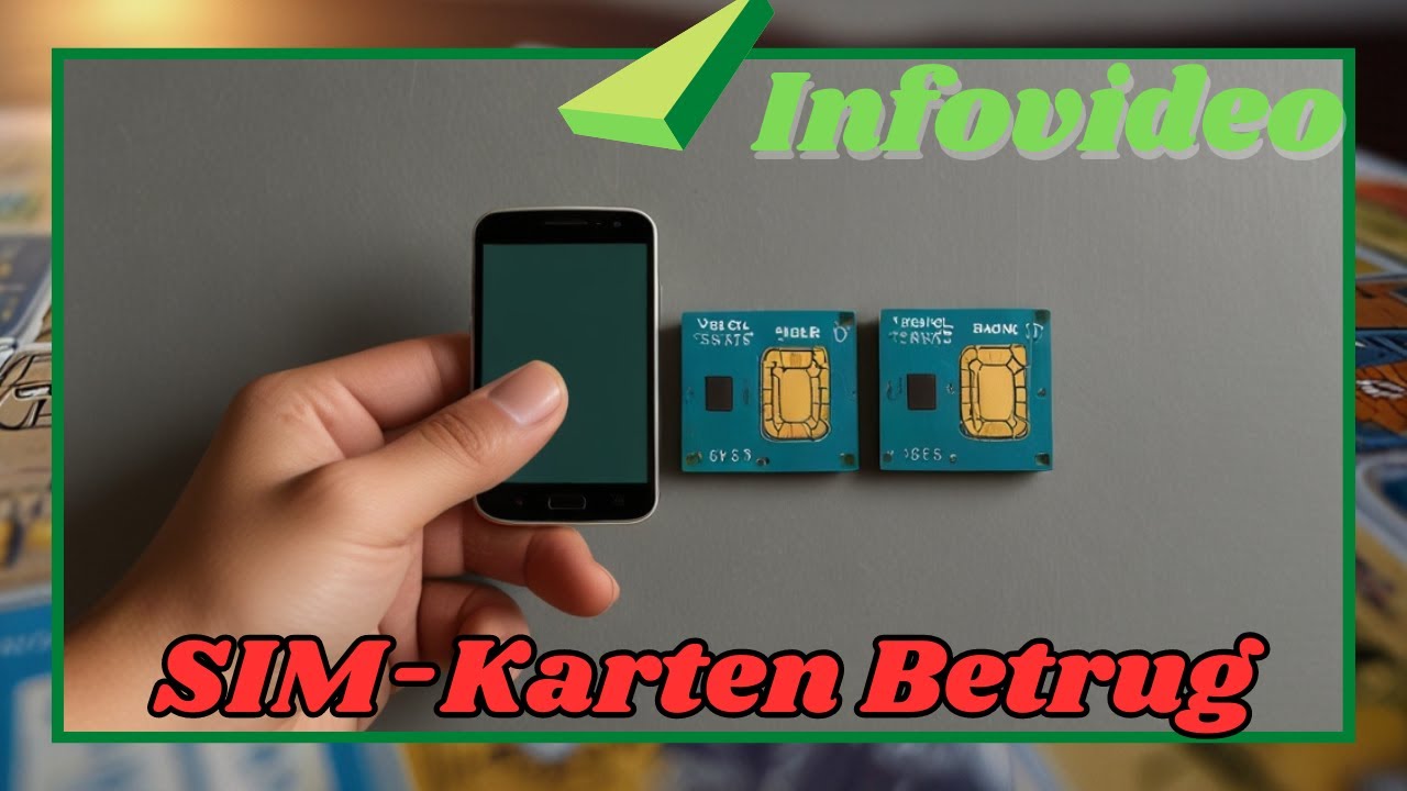 SIM-Swap-Betrug - Was es ist und wie Du Deine Handynummer schützen kannst - Infovideo
