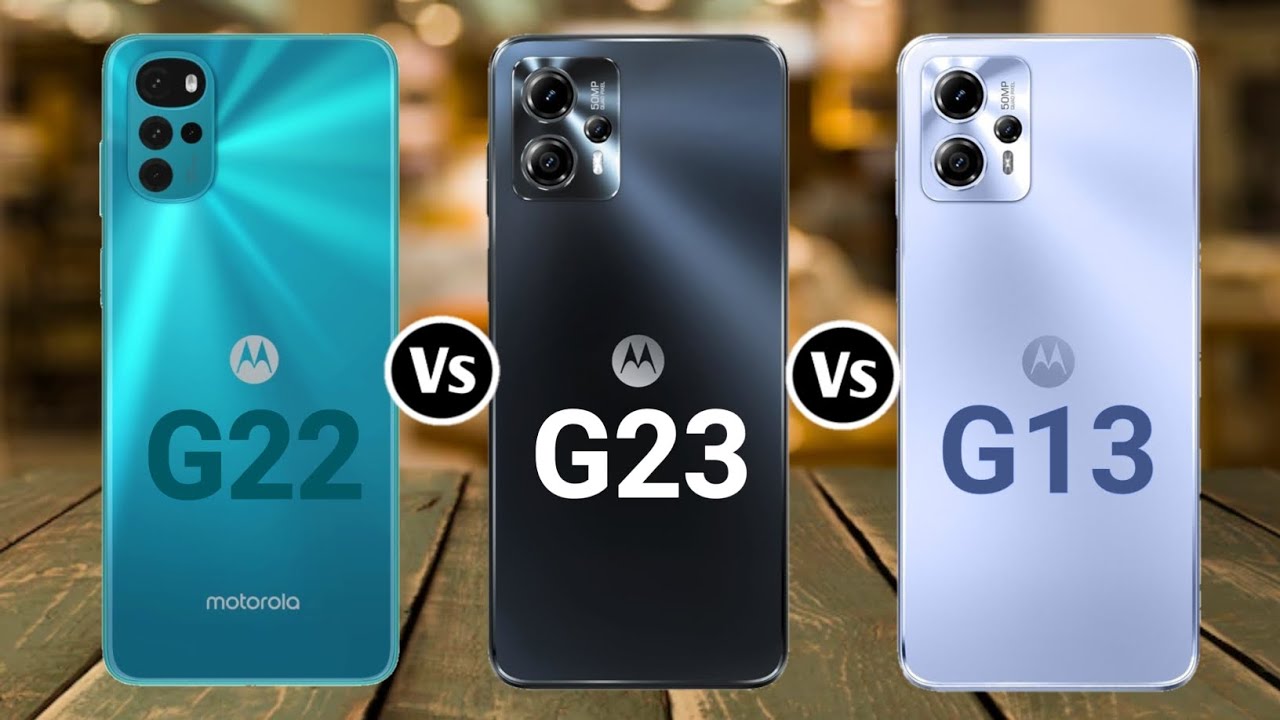 Moto G22 Vs Moto G23 Vs Moto G13 @theprtech