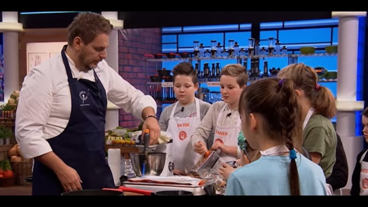 Wojciech Modest Amaro, pokazał kucharzom kilka kulinarnych sztuczek! [MasterChef Junior]