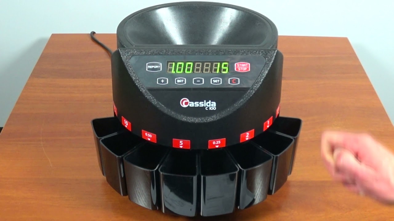 Монетолічильник CASSIDA C 100