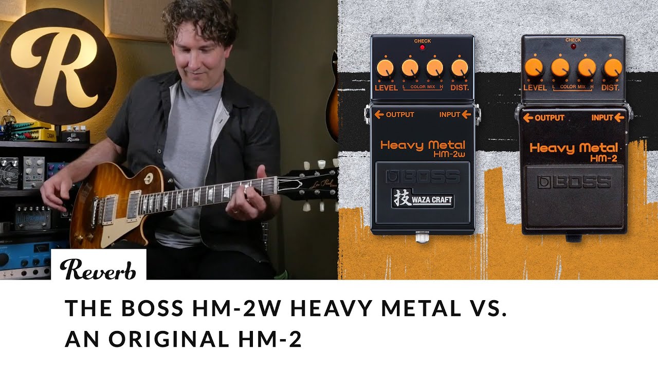 Boss HM-2W Heavy Metal против оригинального HM-2