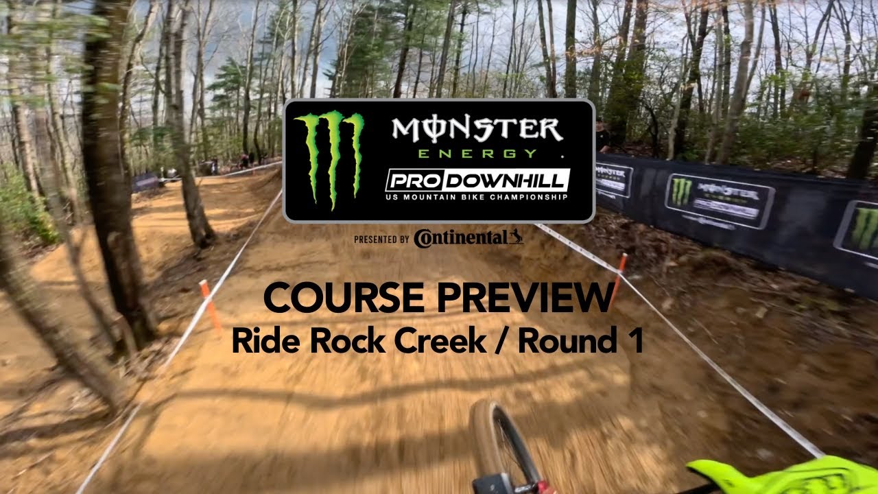 Dante Silva POV Course Preview at Ride Rock Creek | Monster Energy Pro Downhill Series 2025