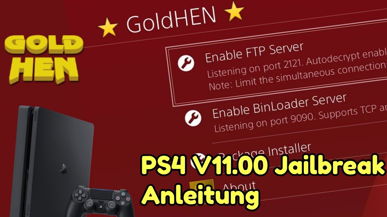 PS4 11.00 Jailbreak Anleitung | Schnellere Methode