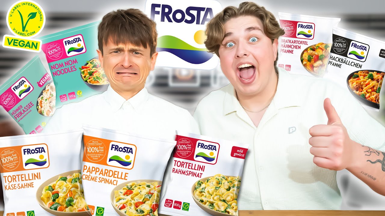 Frosta Tiefkühlgerichte testen ❄🧊 (mit Dima)