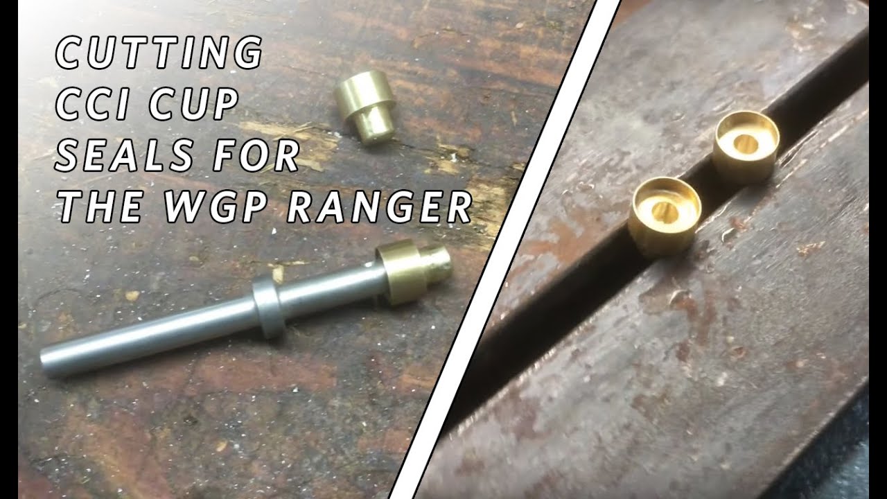 Drill and Tap CCI Phantom Cup Seals for 10x32 Valve Tubes  for a WGP Ranger