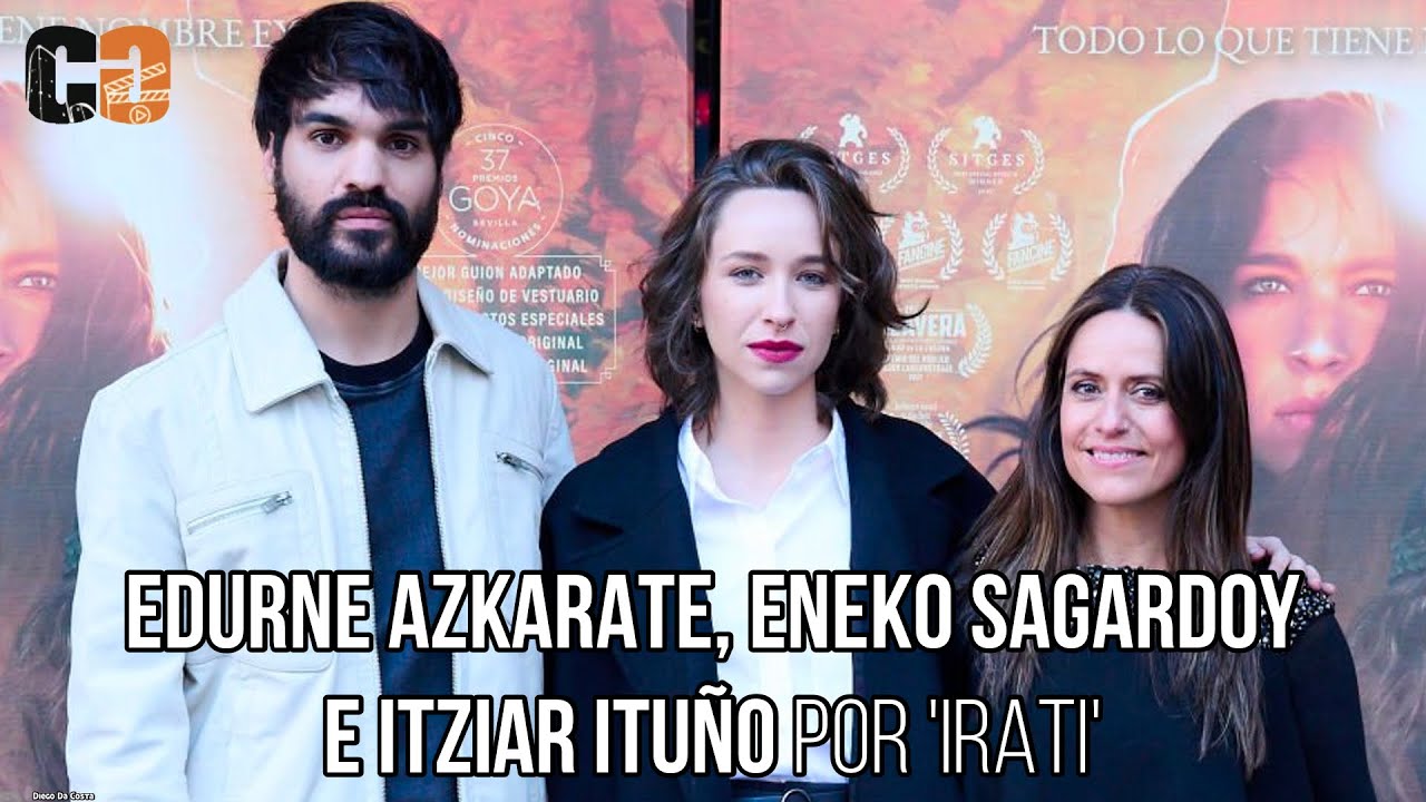 Edurne Azkarate, Eneko Sagardoy e Itziar Ituño: "Ha sido muy interesante tender puentes hacia Irati"
