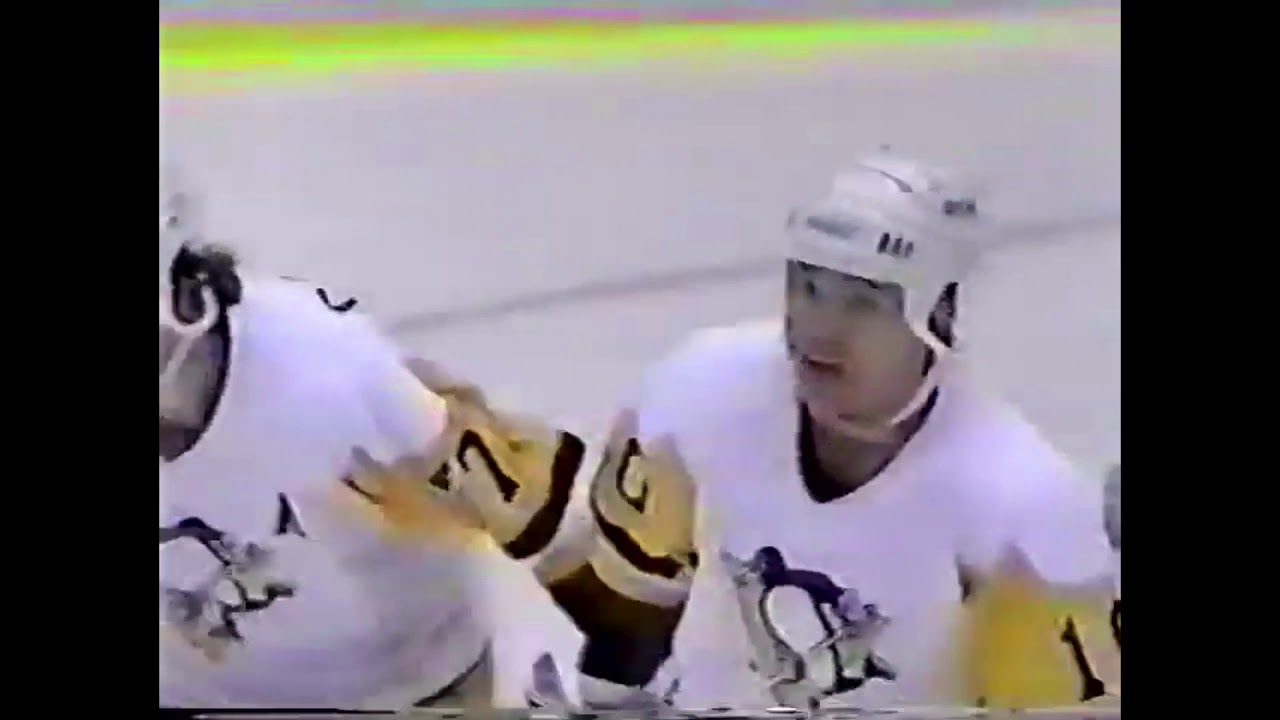 (Pit Goals) 88/89 RS: NJ @ Pit - 12/31/88 (Lemieux 5 Goals in 5 Different Ways)