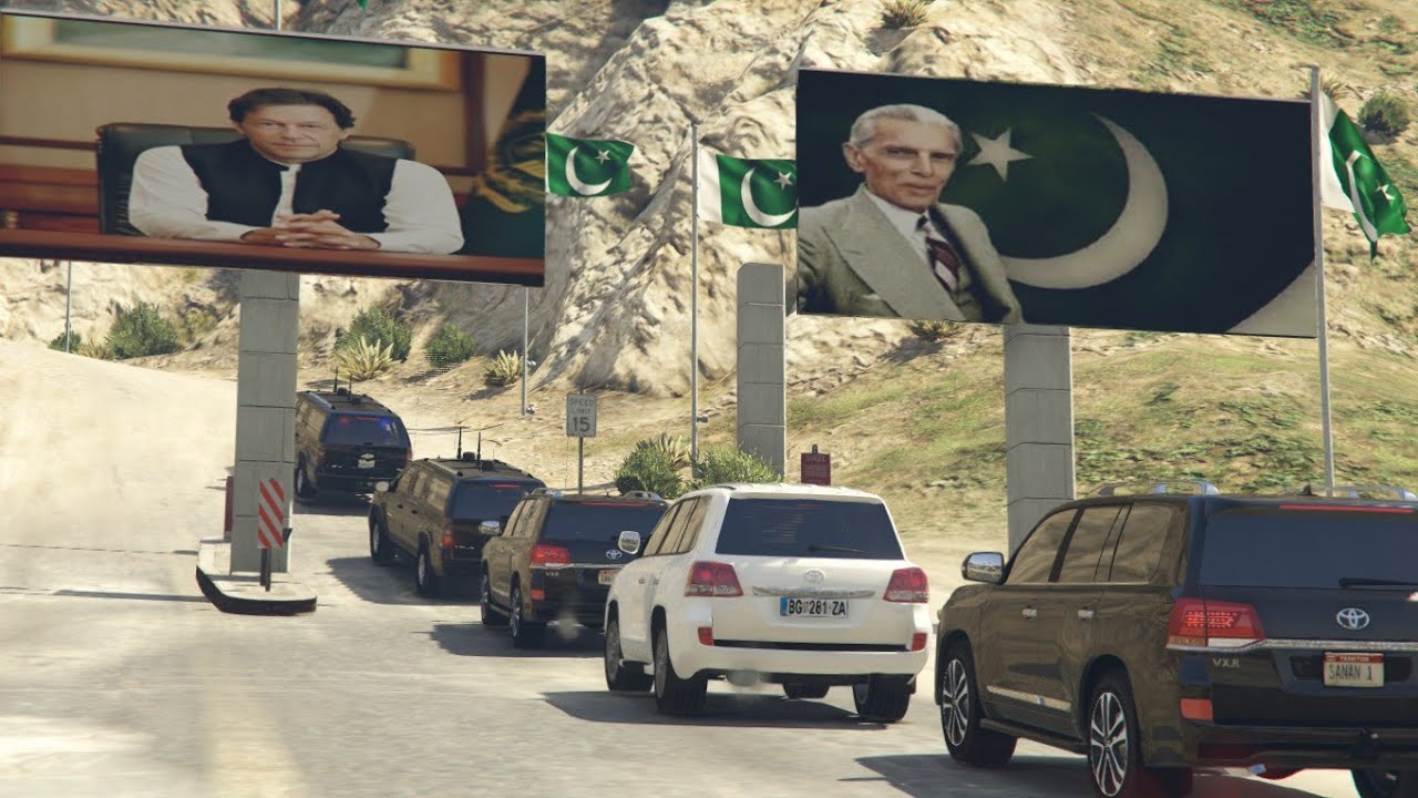 #64 | PM Imran Khan Visit to Dam Site | Gta 5 Pakistan | Dam Construction | Bani Gala