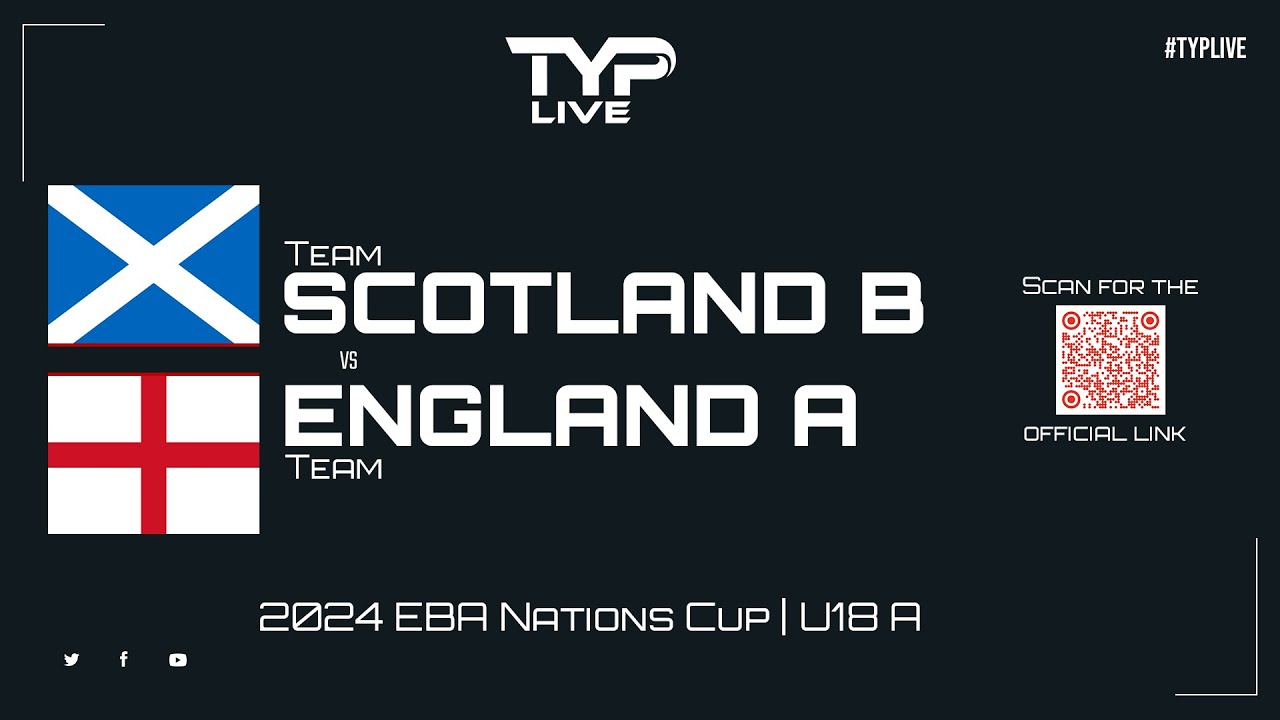 Scotland B v England A | Under 18 | 2024 EBA Nations Cup | Bridlington Spa Pool