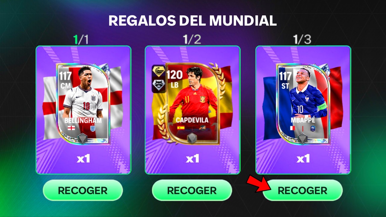 TAKE ADVANTAGE! NEW FREE GIFTS IN THE WORLD CUP EVENT EVERY DAY IN FC MOBILE