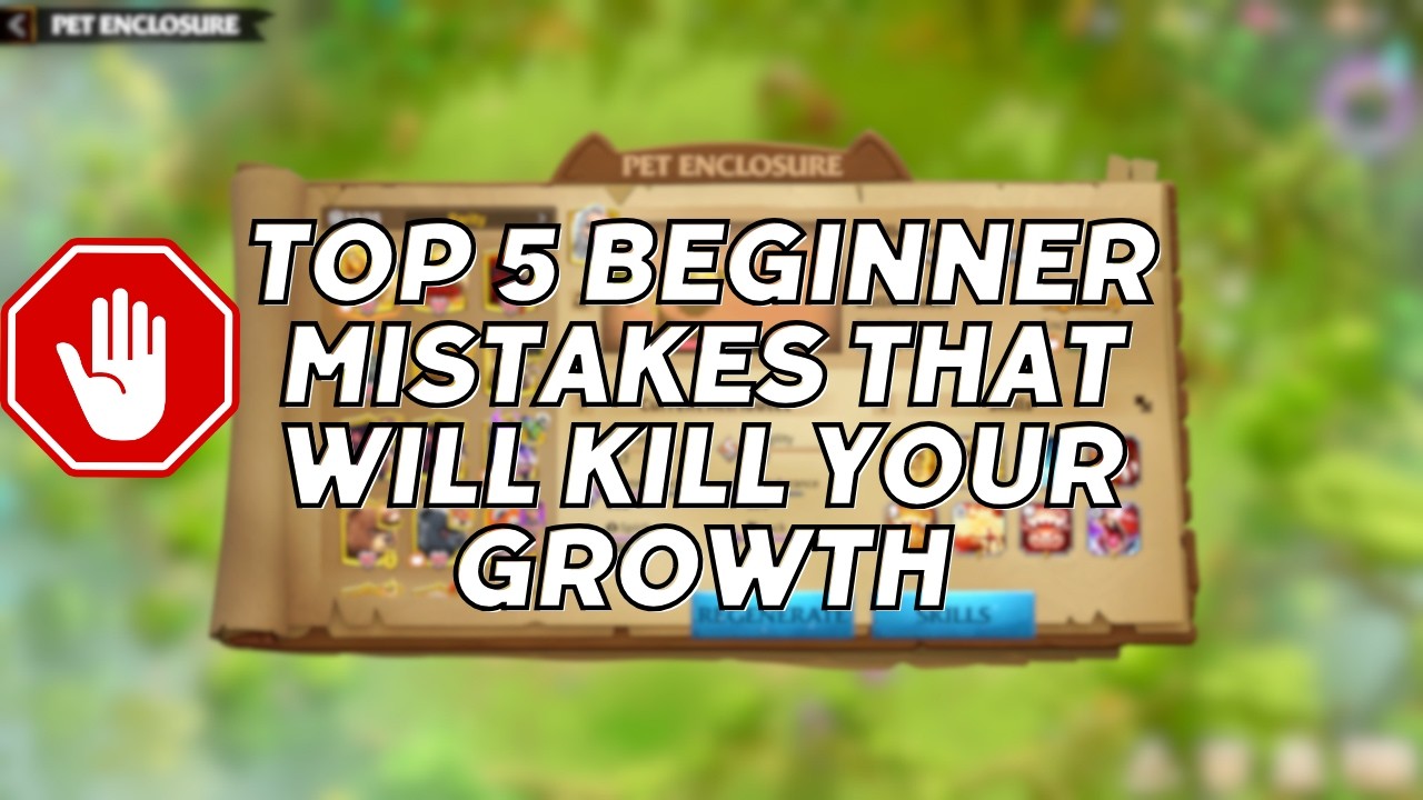 TOP 5 BEGINNER MISTAKES THAT WILL KILL YOUR GROWTH