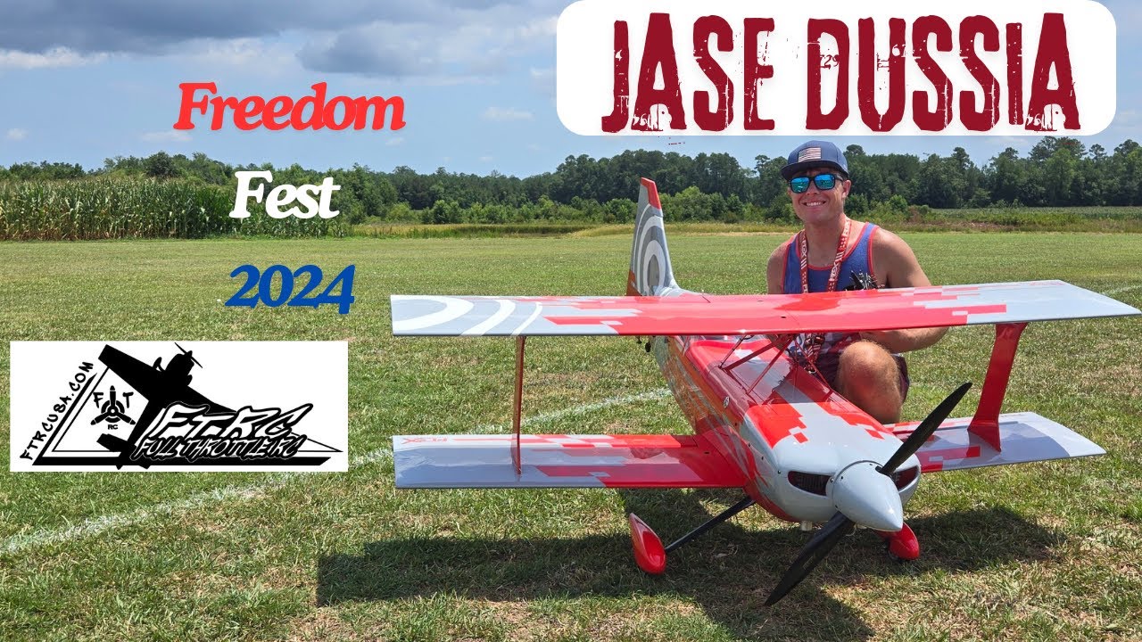 Flex Innovations Ultimate 70 Jase Dussia at FTRCs Freedom Fest 2024 3D R/C Flying Event