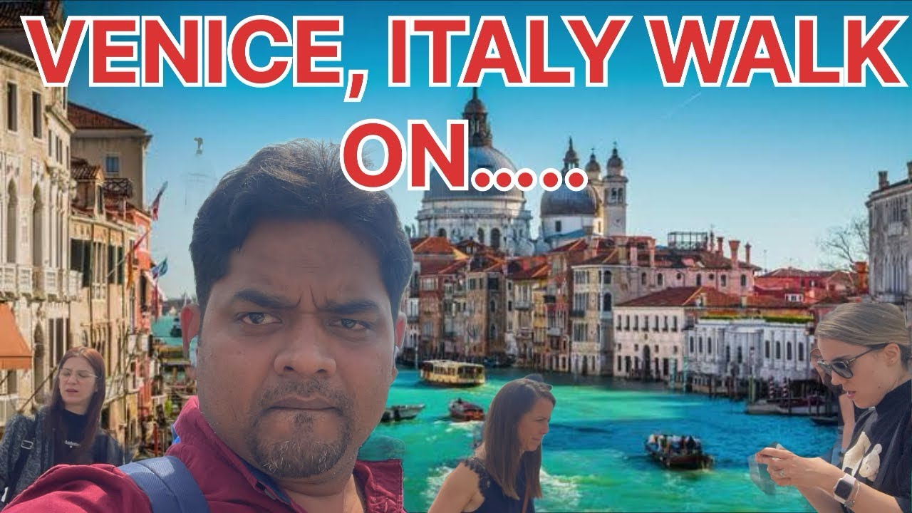 VENICE, ITALY WALK ON.....