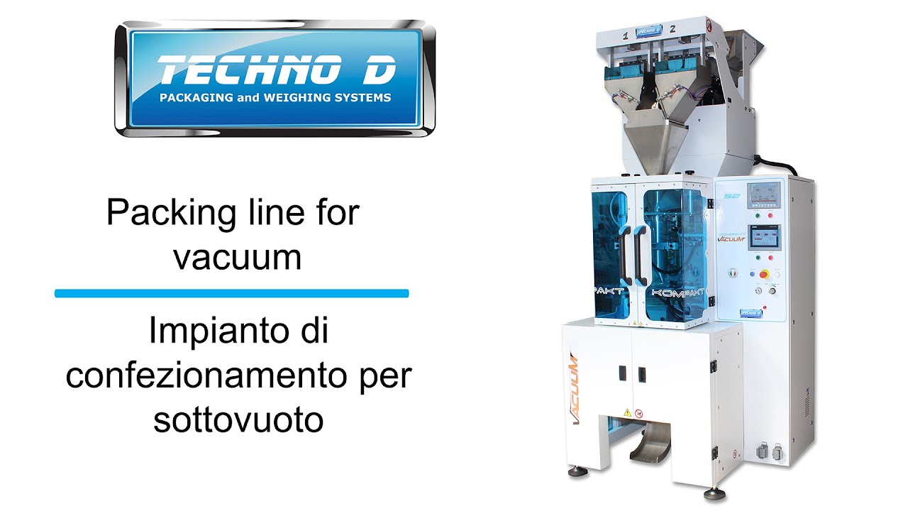 TECHNO D - Packing line for vacuum