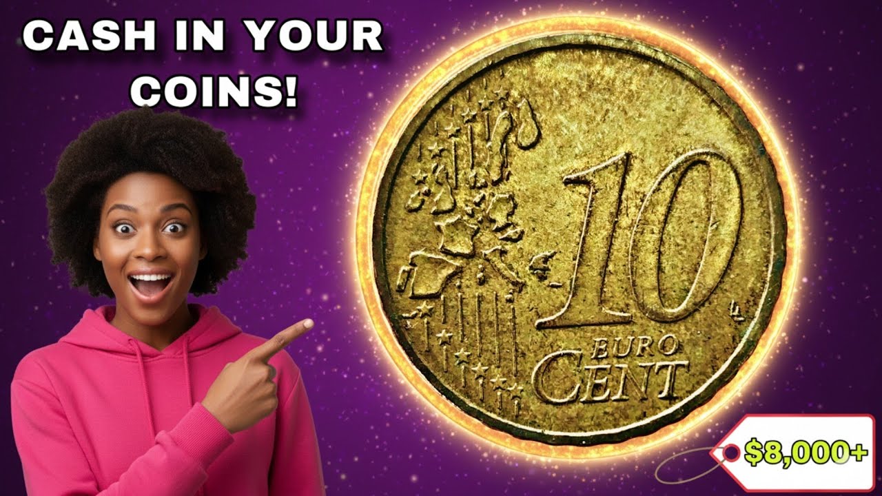 Expensive 10 Euro Cent Coins Found in Circulation Coin Values $8,000+!