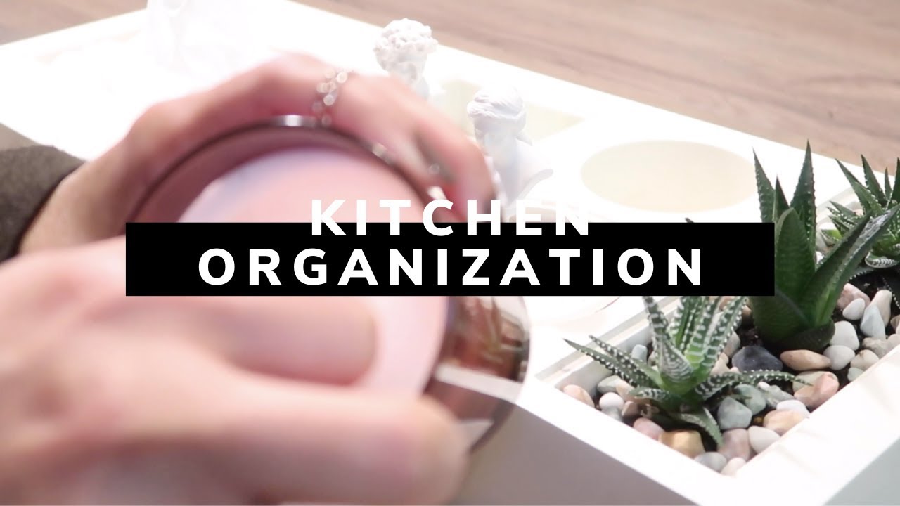 kitchen organization افكار لترتيب المطبخ