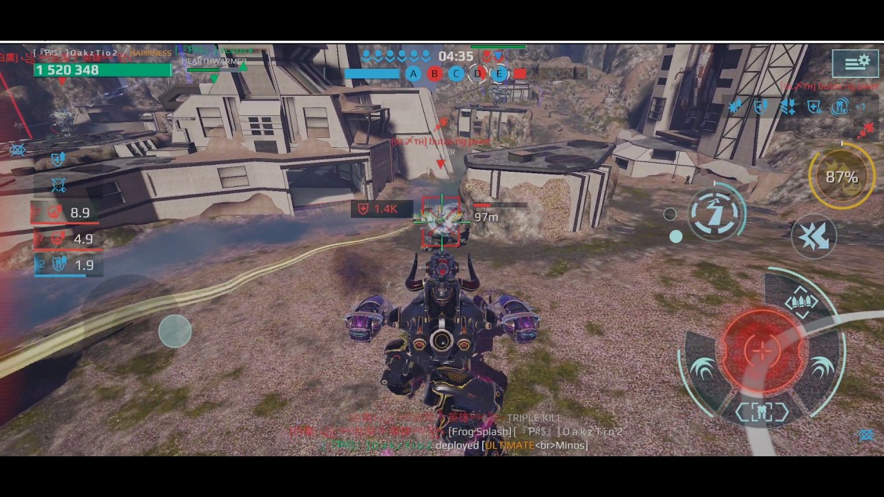 PNS VS IMAN Clan- War Robots - WR