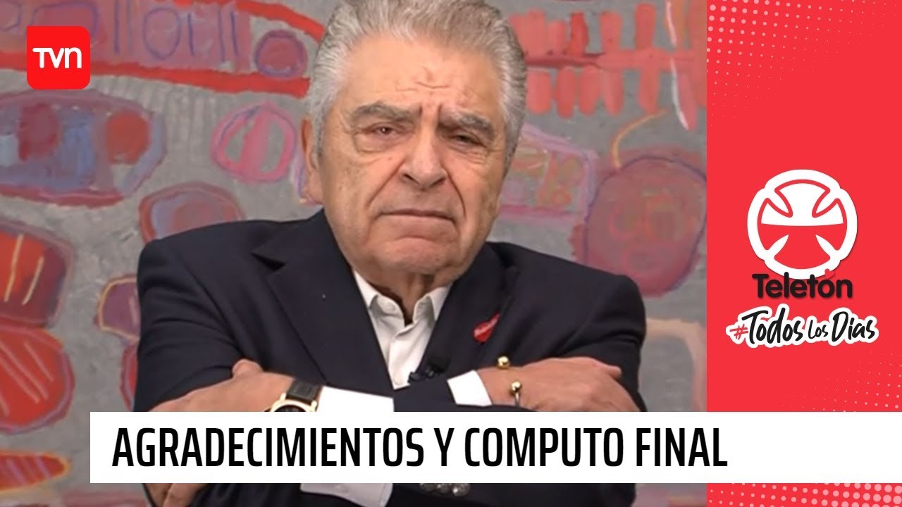 Don Francisco anuncia cómputo final y agradece con un abrazo a la distancia | Teletón 2020
