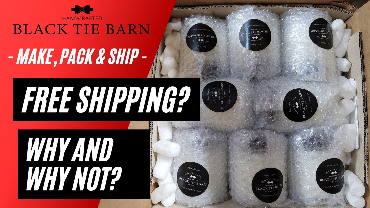 Free Shipping Vs Paid Shipping | Shipping Candles & Other Products | Pros and Cons of Free Shipping