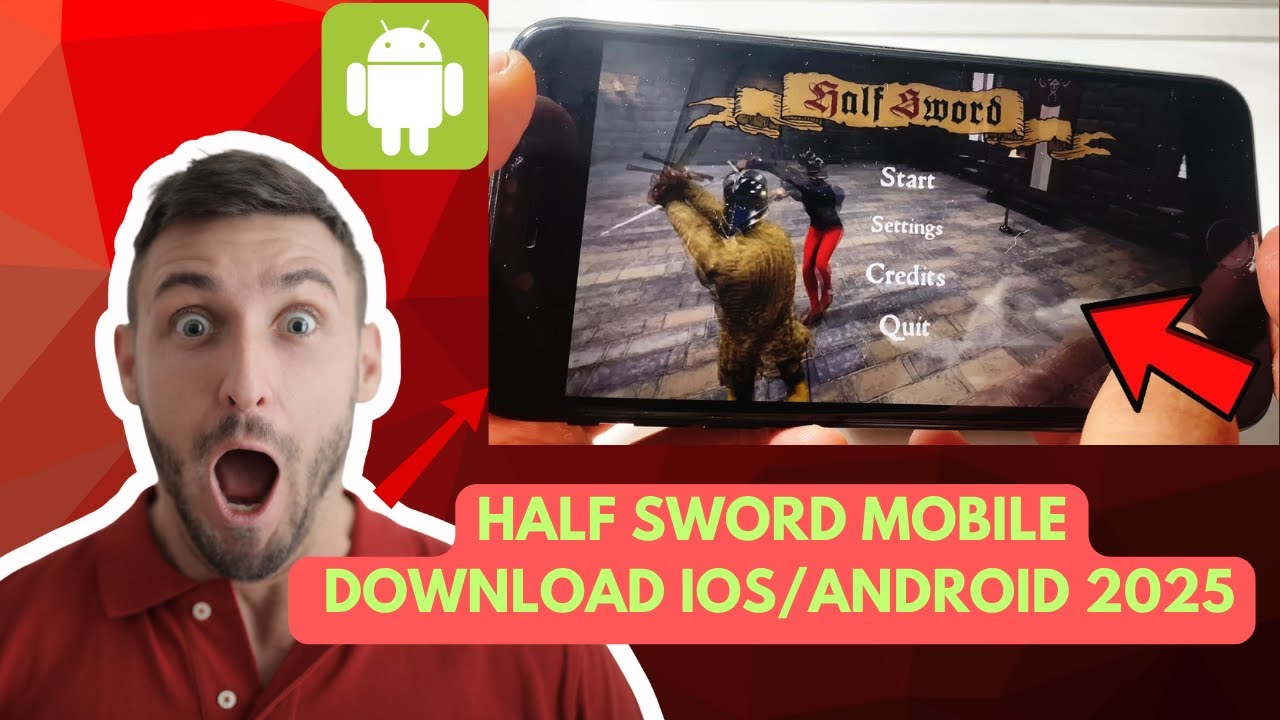 HOW TO DOWNLOAD Half Sword MOBILE ON IOS/ANDROID NEW 2025 #halfsword