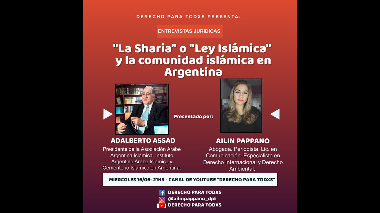 La ley isl&aacute;mica en Argentina. Entrevista a Adalberto Assad.