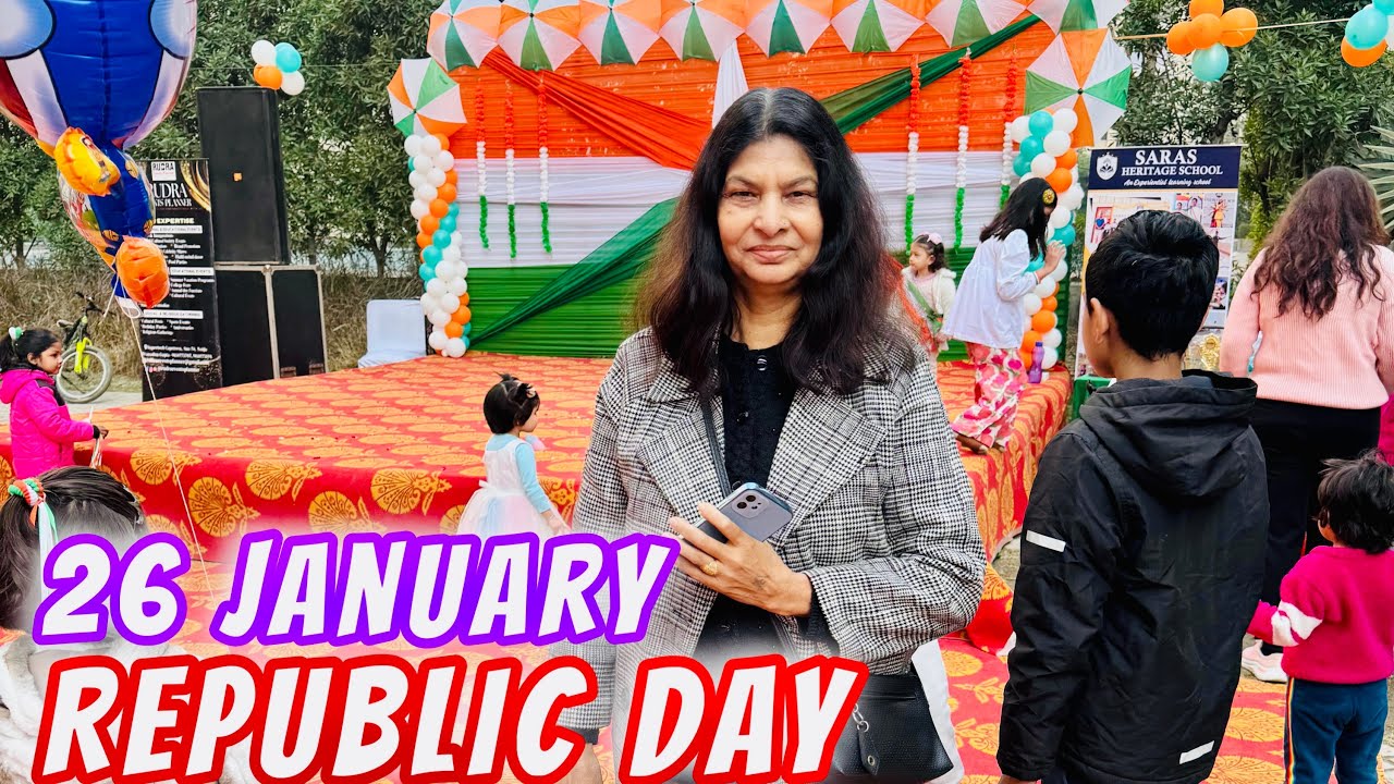 26 January Republic Day Celebration In Our Society 😍
