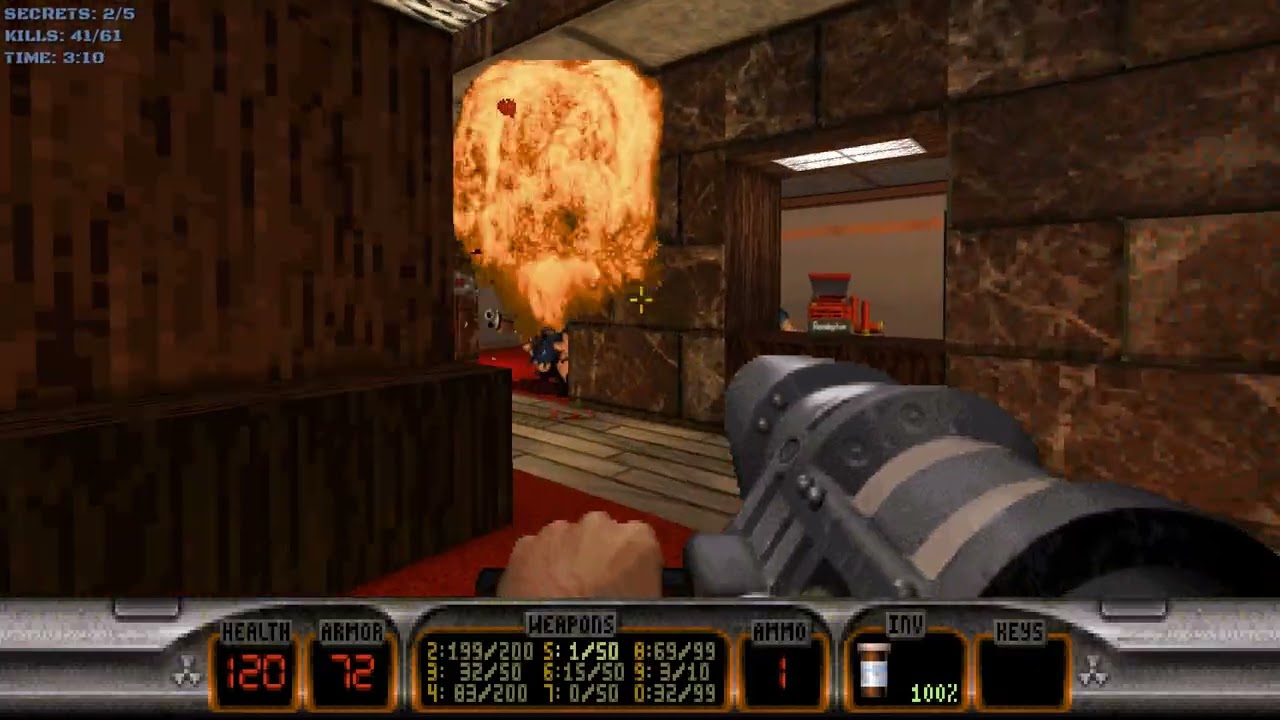 Duke Nukem 3D Bank Roll Gameplay