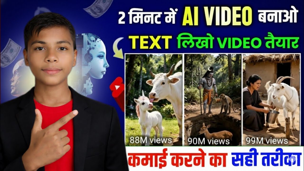 ai video kaise banaye | ai se video kaise banaye | ai se cartoon video kaise banaye |full course 